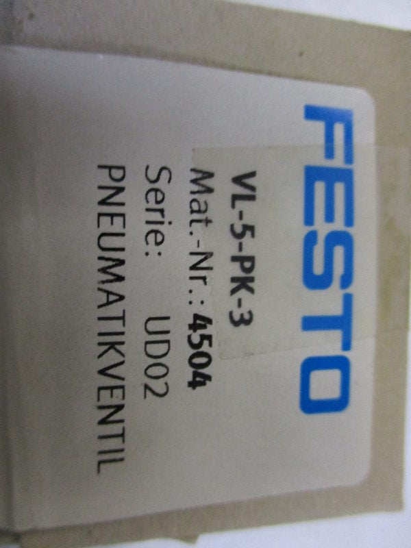 FESTO VL-5-PK-3 NSMP