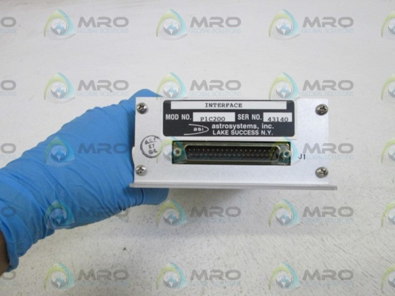 ASTROSYSTEMS, INC. INTERFACE MODULE P1C200  NSNP