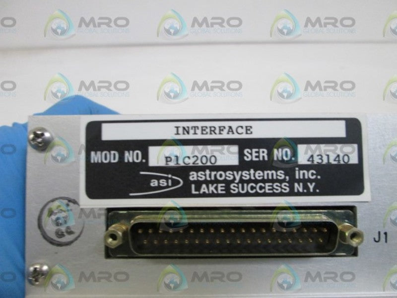 ASTROSYSTEMS, INC. INTERFACE MODULE P1C200  NSNP