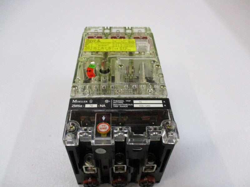 KLOCKNER MOELLER NZM6B-100/ZM6A-70NA 100A 600VAC NSMP