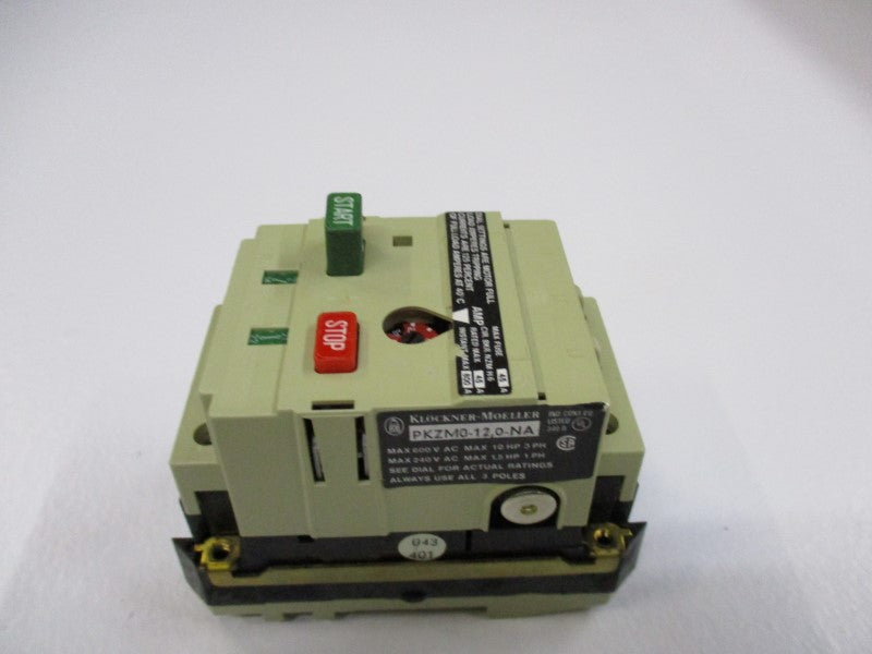 KLOCKNER MOELLER PKZM0-12,0-NA 600VAC 10-12A UNMP