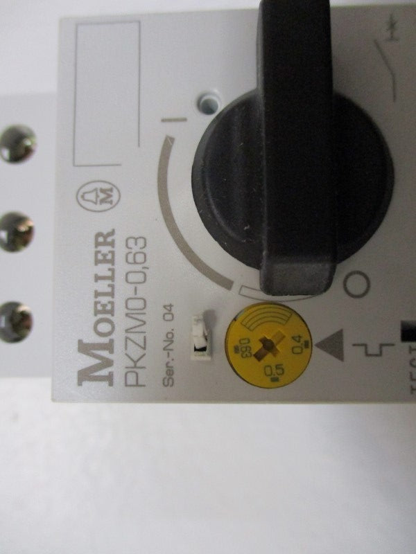 KLOCKNER MOELLER PKZM0-0,63 SER. 04 600VAC 0.4-0.63A NSMP