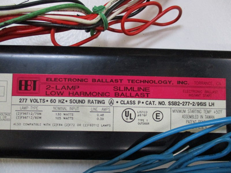 EBT SSB2-277-2/96ISLH NSMP