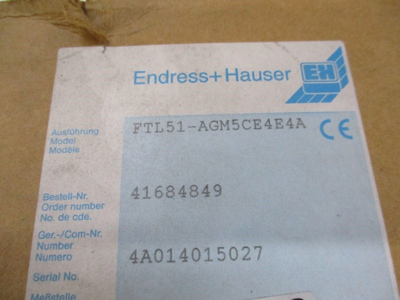 ENDRESS+HAUSER FTL51-AGM5CE4E4A 6" NSMP