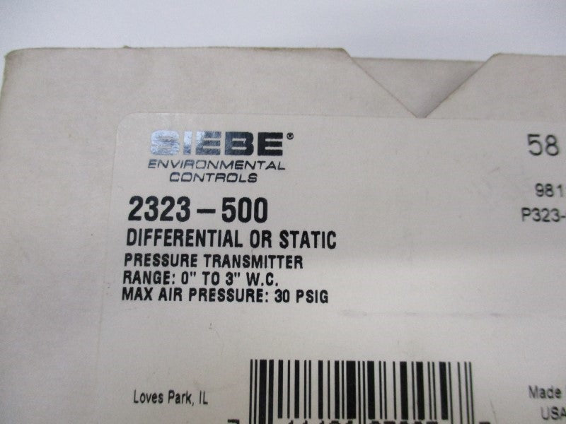 SIEBE 2323-500 NSMP