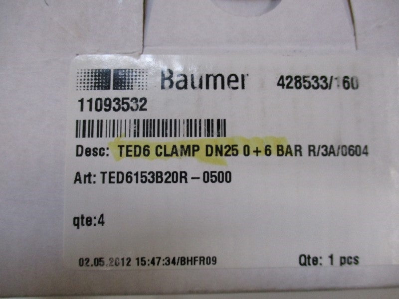 BAUMER ELECTRIC TED6153B20R-0500 NSMP