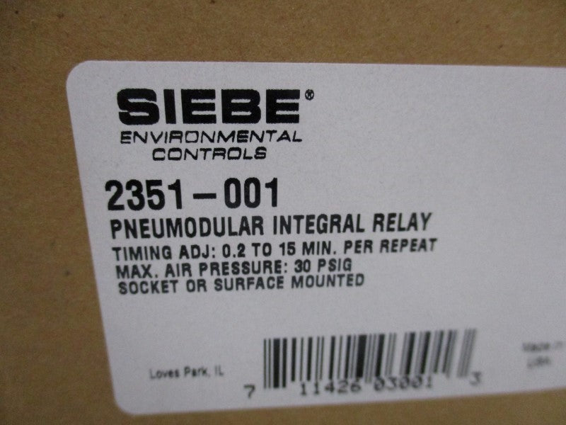 SIEBE 2351-001 NSMP