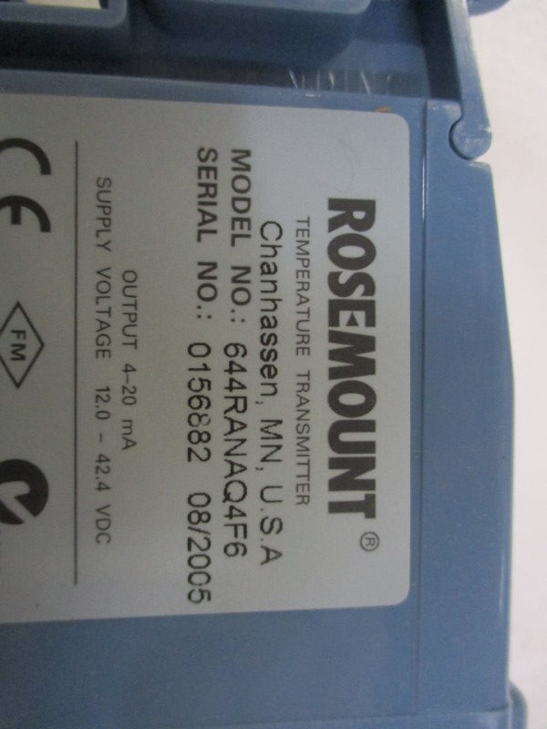 ROSEMOUNT 644RANAQ4F6 NSMP