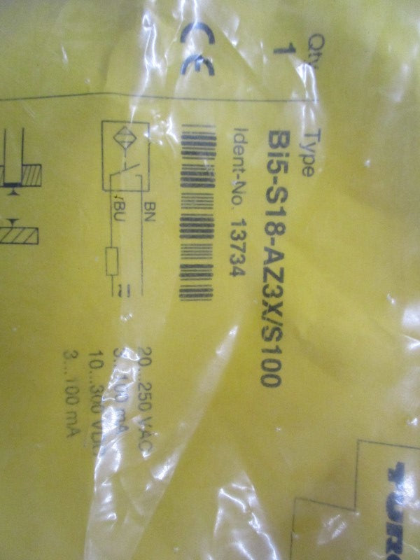 TURCK Bi5-S18-AZ3X/S100 13734 20-250VAC NSMP