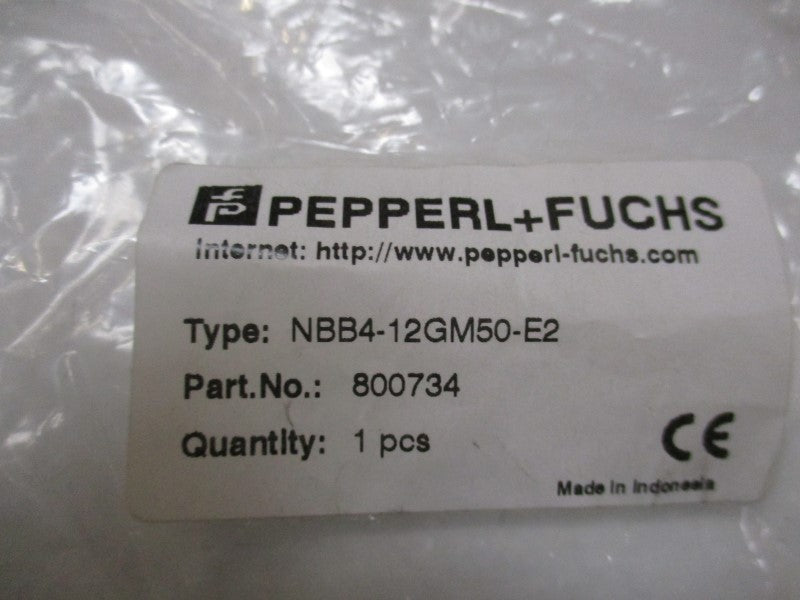 PEPPERL+FUCHS NBB4-12GM50-E2 800734 10-30VDC NSMP