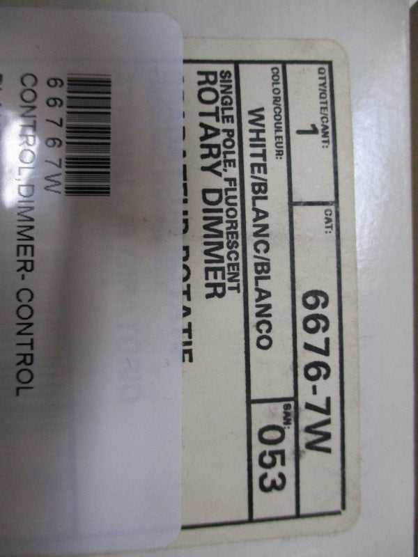 LEVITON 6676-7W NSMP