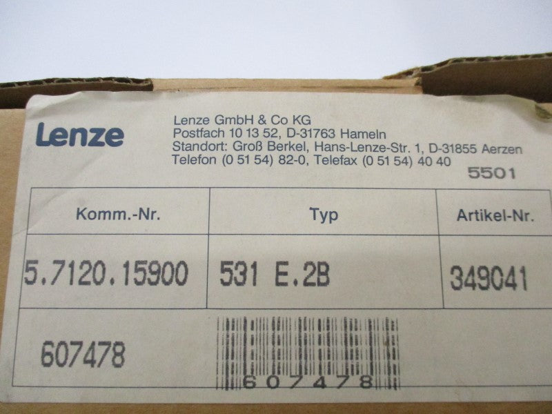 LENZE 531E.2B NSMP