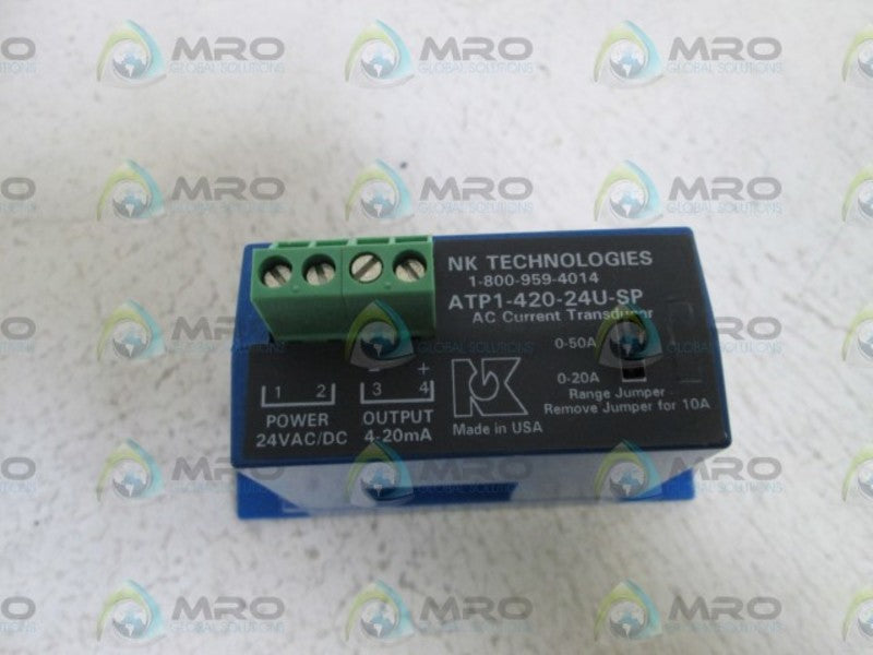 NK TECHNOLOGIES AC CURRENT TRANSDUCER ATP1-420-24U-SP  NSMP