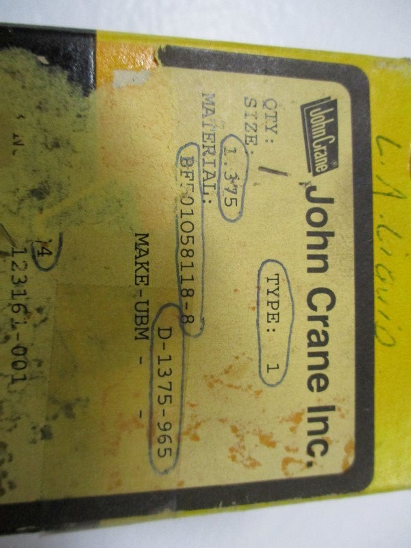 JOHN CRANE BF501O58118-8 NSMP