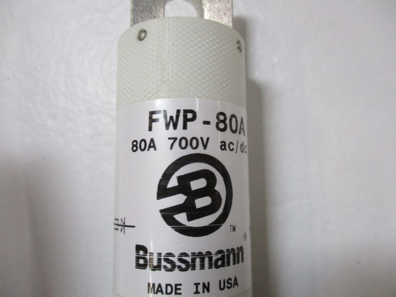 BUSSMANN FWP-80A 700VAC/DC 80A (WH/WH) NSMP