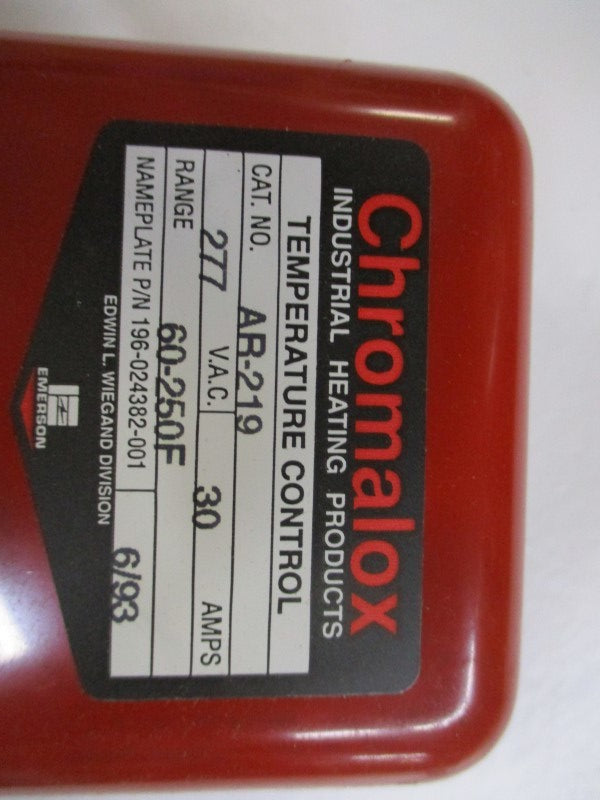 CHROMALOX AR-219 NSMP
