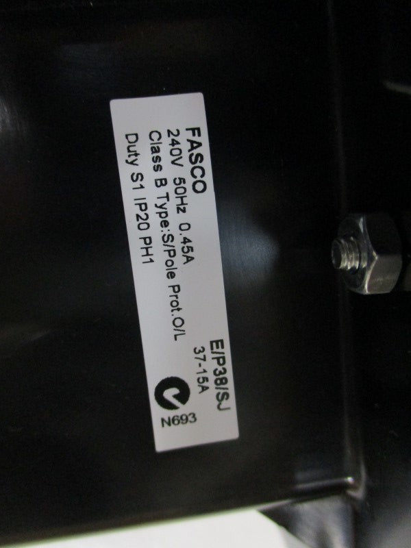 FASCO E/P38/SJ NSMP