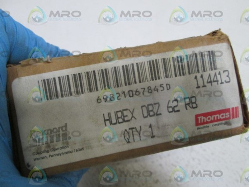 REXNORD BORE HUBEX DBZ 62 RB 114413  NSMP