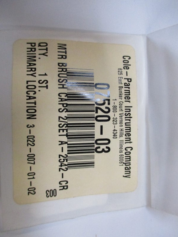 COLE-PARMER 07520-03 (PKG OF 2) NSMP