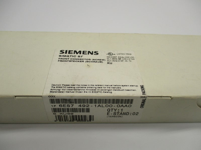 SIEMENS 6ES7492-1AL00-0AA0 NSFS
