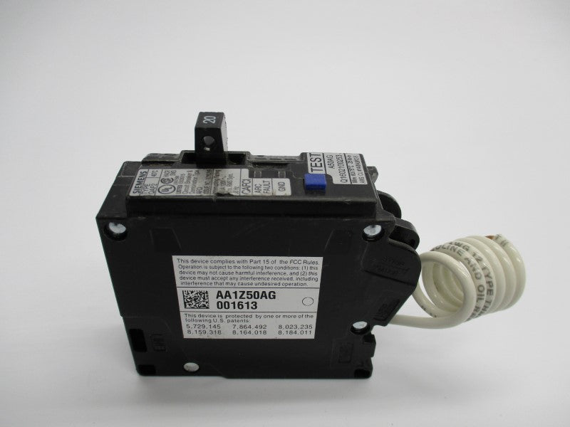 SIEMENS QA120AFC 20A 120V UNMP