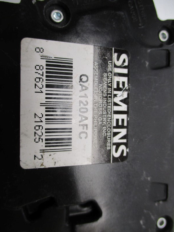 SIEMENS QA120AFC 20A 120V UNMP