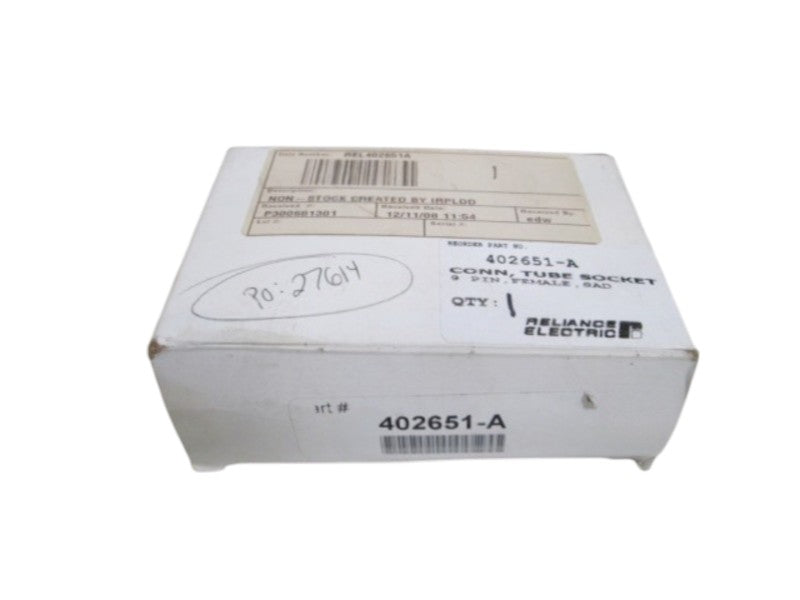 RELIANCE ELECTRIC TUBE SOCKET 402651-A NSMP