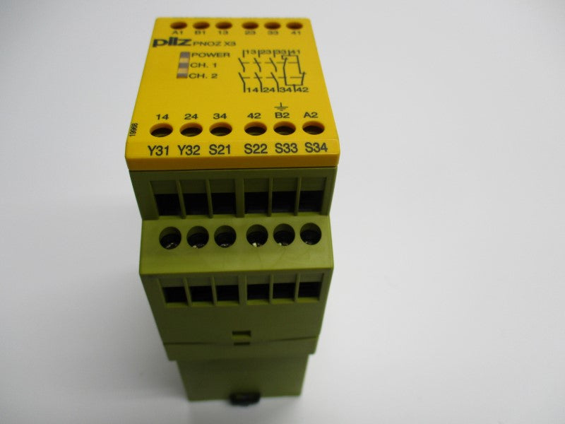 PILZ PNOZ-X3-115VAC-24VDC-3N/O-1N/C-1SO NSNP