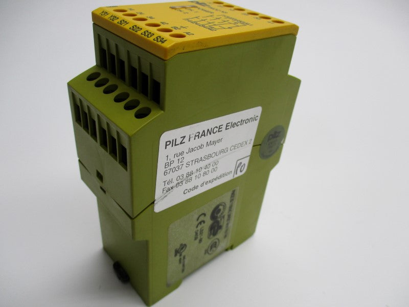 PILZ PNOZ-X3-115VAC-24VDC-3N/O-1N/C-1SO NSNP