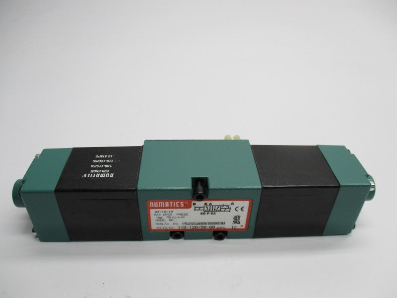 NUMATICS 152SS400K000030 110-120V .12A 150PSI NSNP