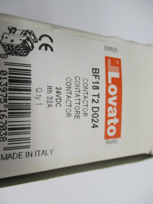 LOVATO BF18T2D024 24VDC NSMP