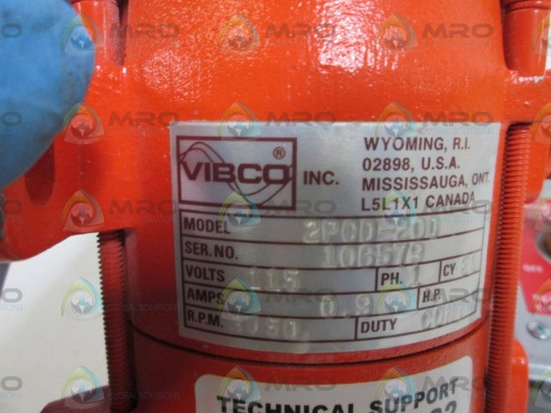 VIBCO INC. 2PCD-200 (AS PICTURED) NSNP