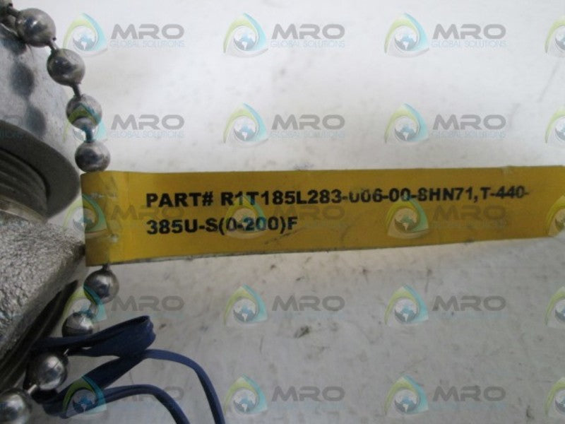CLASSIC CONTROLS R1T185L283-006-00-SHN71,T-440-385U-S(0-200)F  NSNP