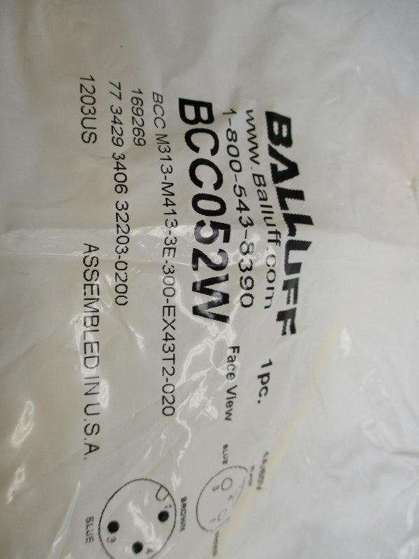 BALLUFF BCCM313-M413-3E-300-EX43T2-020 NSMP