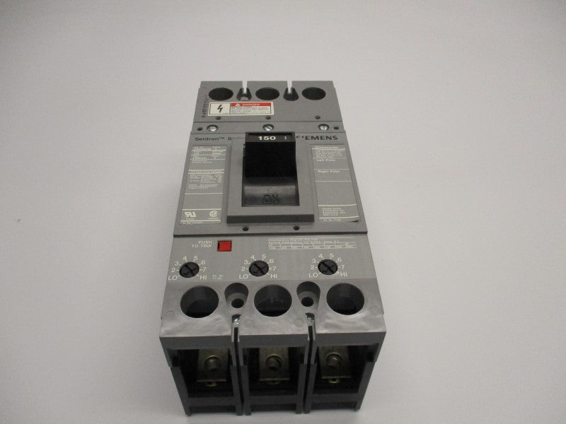 SIEMENS FXD63A150 150A 600VAC UNMP
