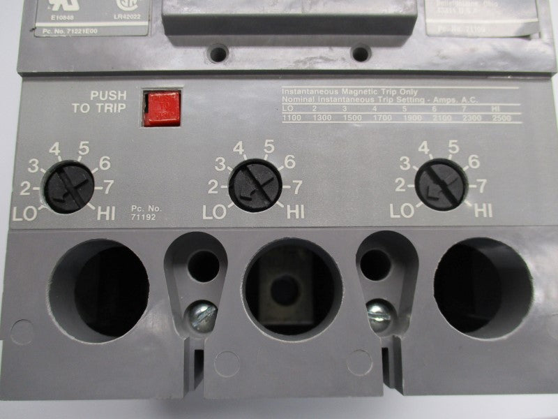 SIEMENS FXD63A150 150A 600VAC UNMP
