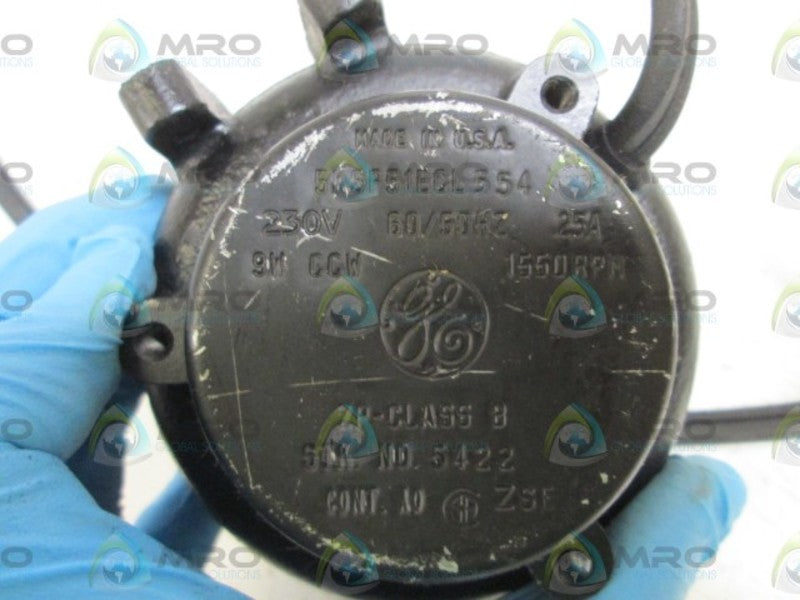 GENERAL ELECTRIC  230V MOTOR 5KSP51ECL554 UNMP