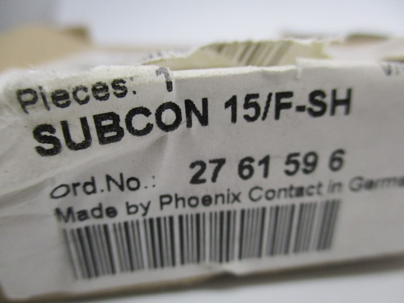 PHOENIX CONTACT SUBCON15/F-SH NSMP
