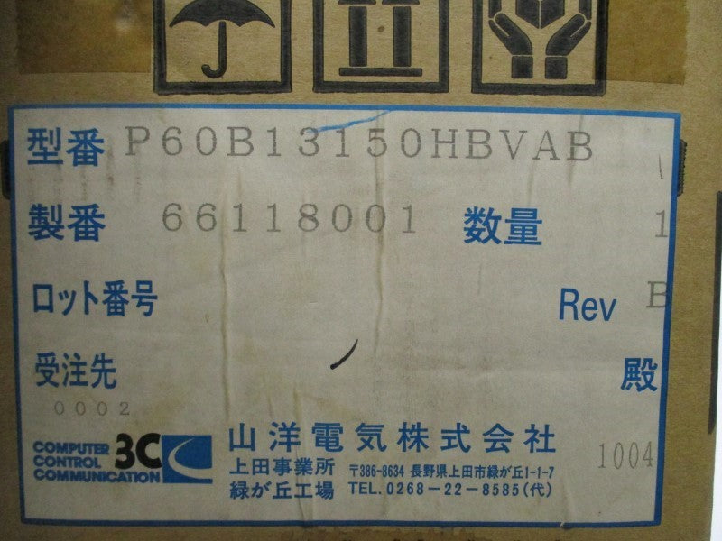SANYO DENKI P60B13150HBVAB NSMP
