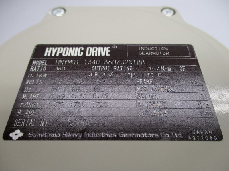SUMITOMO RNYM01-1340-360/J2NTBB NSMP
