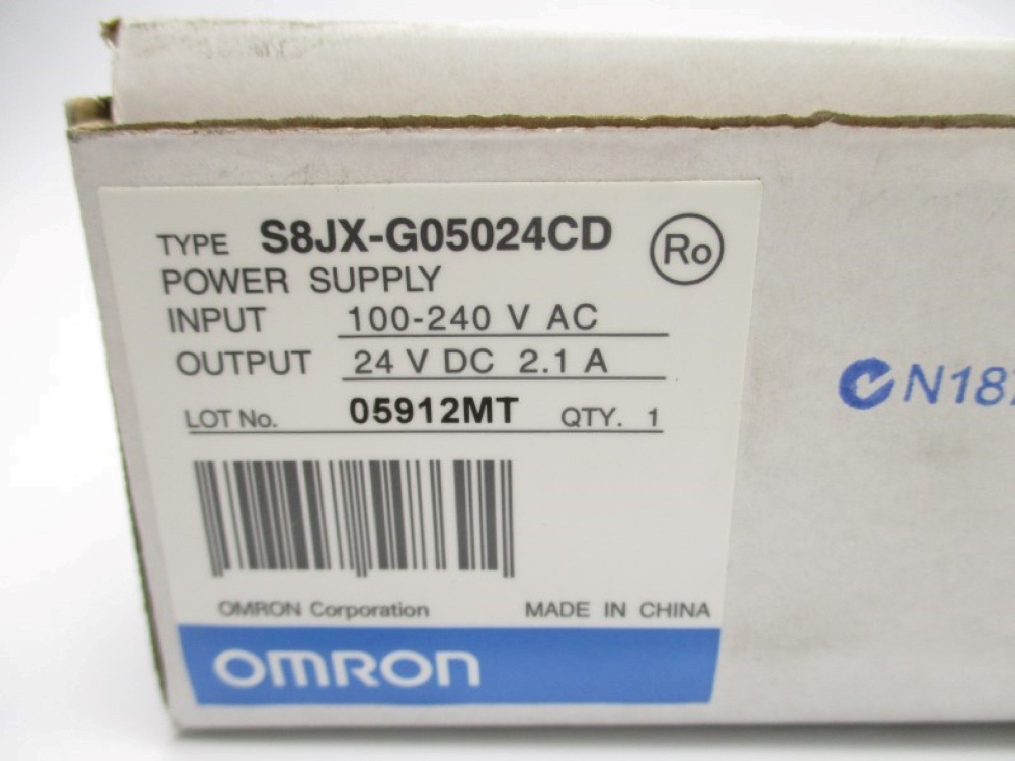 OMRON S8JX-G05024CD 100-240VAC 1.4A NSMP