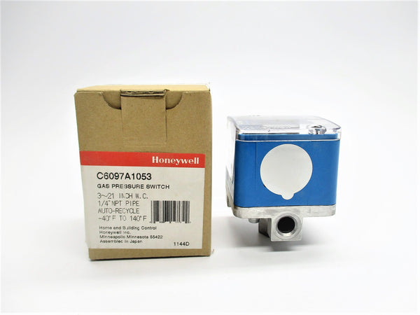 HONEYWELL C6097A1053 120-240VAC 5.0A 5.0PSI 1/4" NSMP