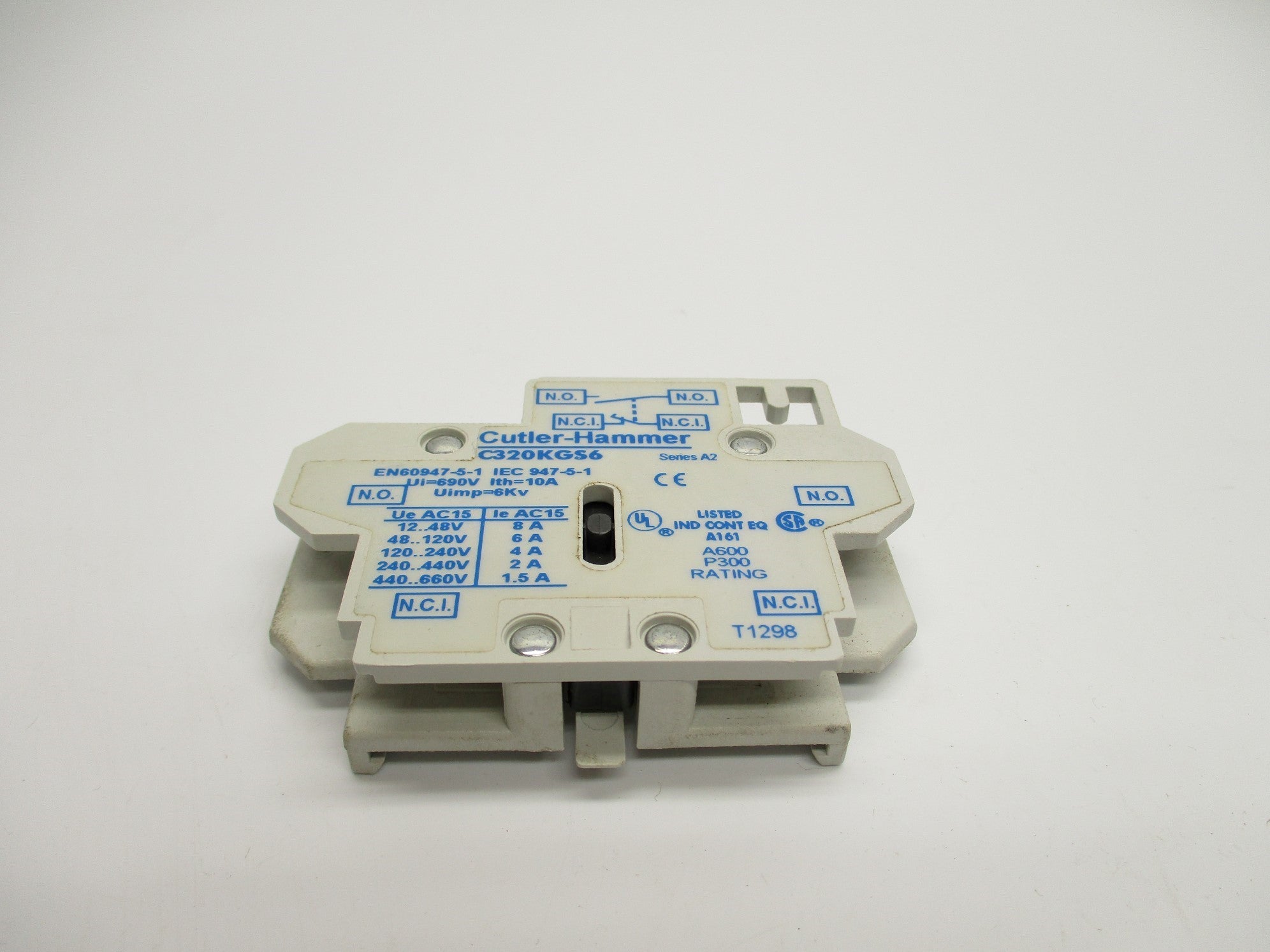 CUTLER HAMMER C320KGS6 SER. A2 440-660V 1.5A NSMP