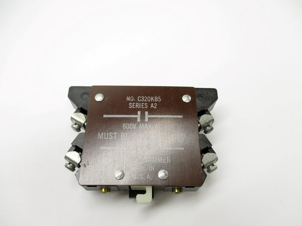 CUTLER-HAMMER C320KB5 SER. A2 600VAC NSMP