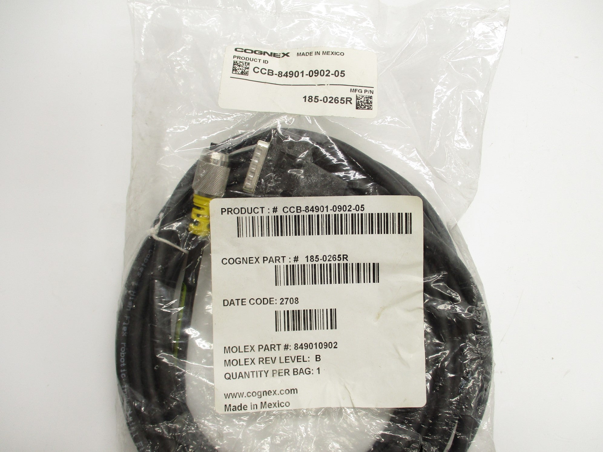 COGNEX CCB-84901-0902-05 185-0265R NSMP