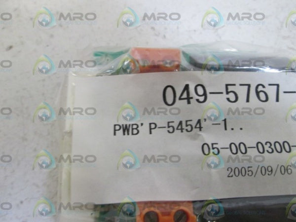 ISHIDA P-5454 FUSE BOARD ASSEMBLY NSNP