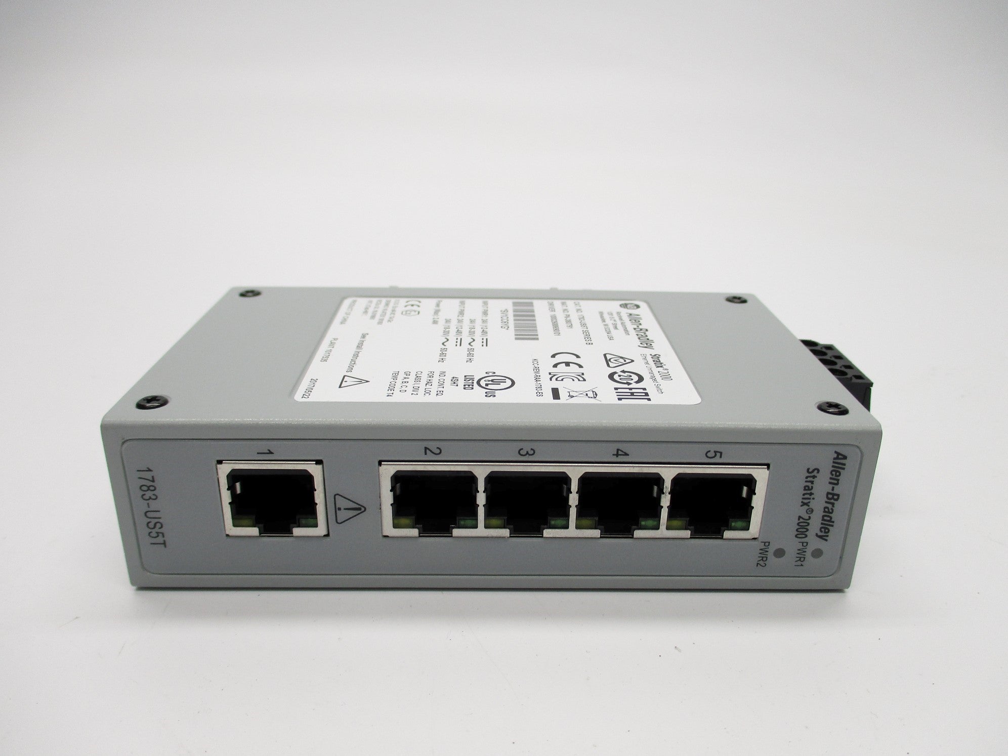 ALLEN BRADLEY 1783-US5T SER. B 24V NSMP