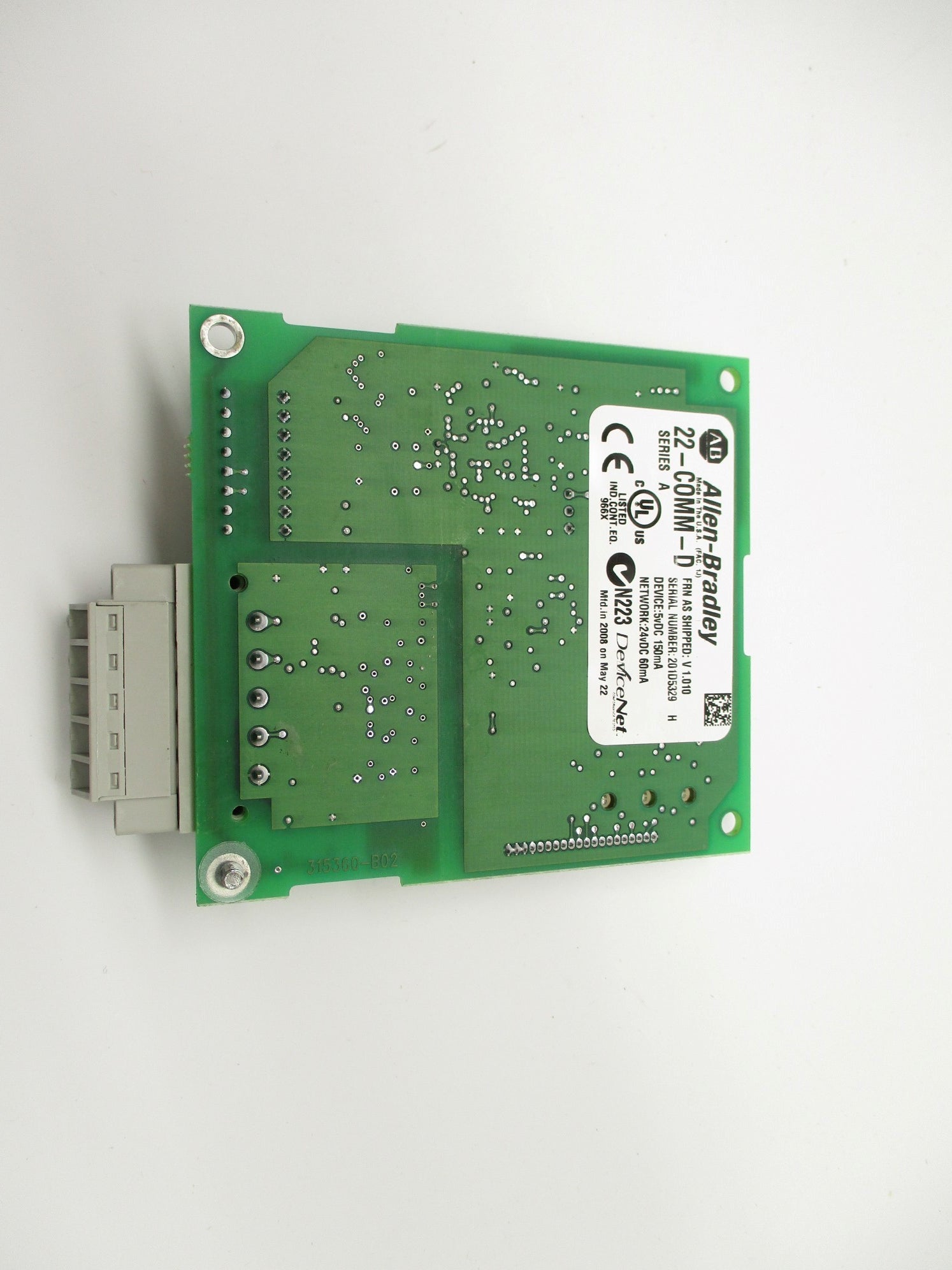 ALLEN BRADLEY 22-COMM-D SER. A F/W V1.010 NSNP