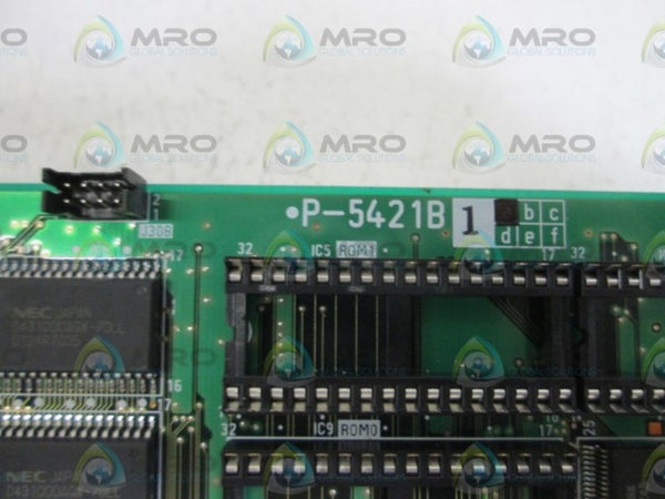 ISHIBA PC CONTROL BOARD ASSEMBLY P-5421B-1 NSNP