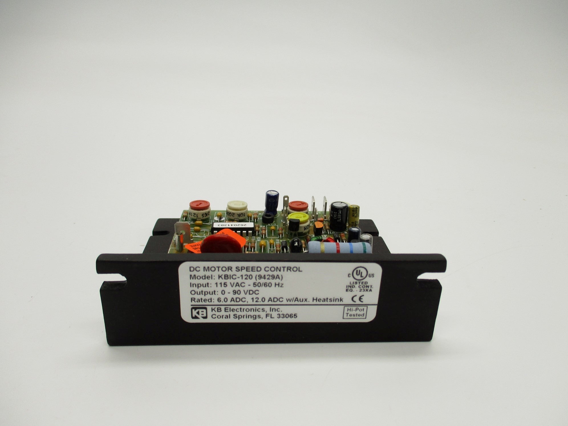 KB ELECTRONICS KBIC-120 9429A 115VAC 18A NSMP
